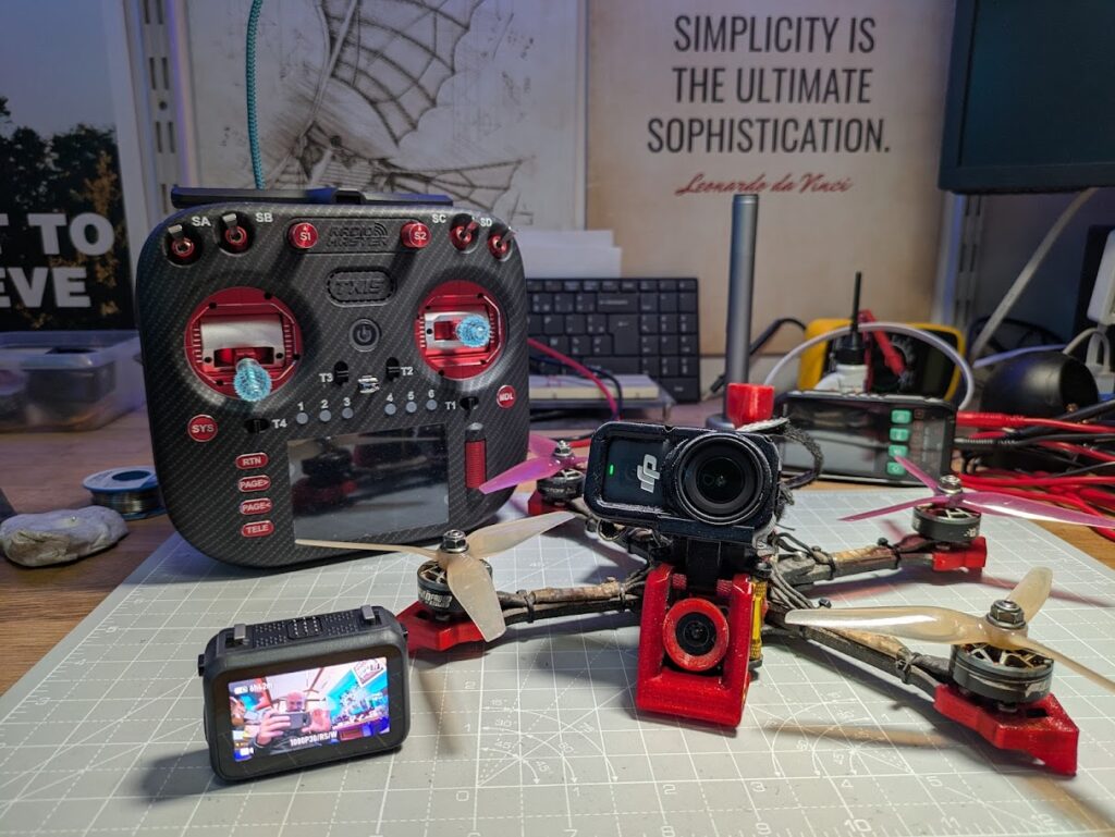 Osmo Nano sur un quad FPV