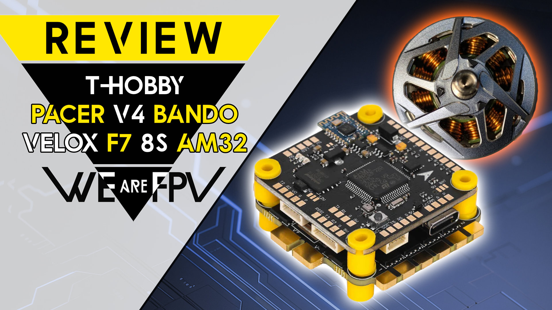 Test moteurs T Hobby Pacer V4 Bando