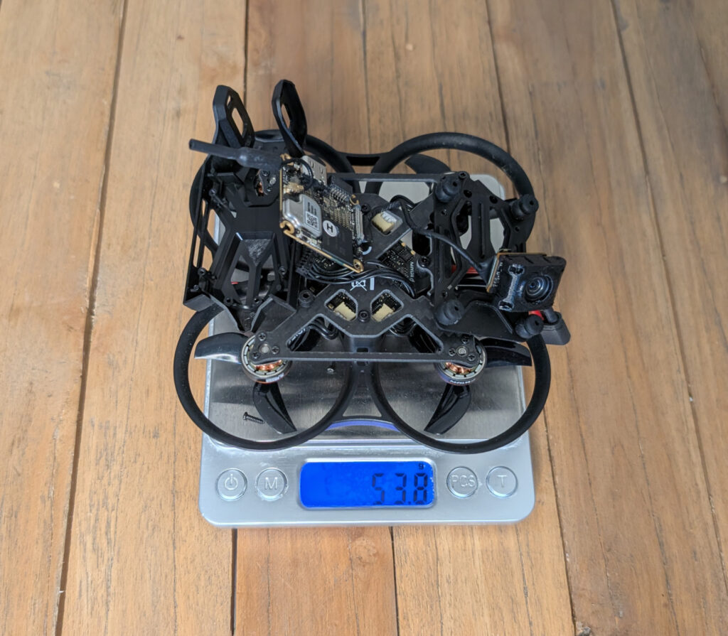 poids pico v2 dji o4 lite