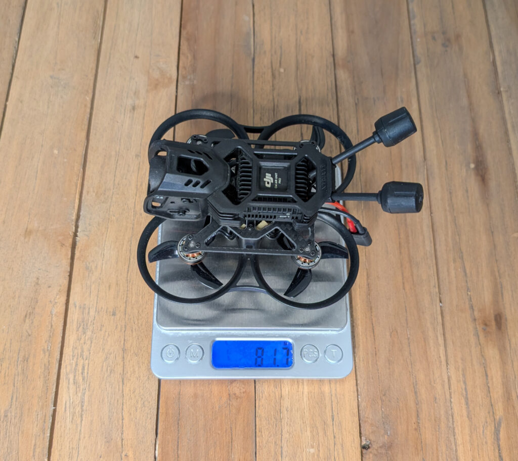 poids pico v2 dji o4 pro