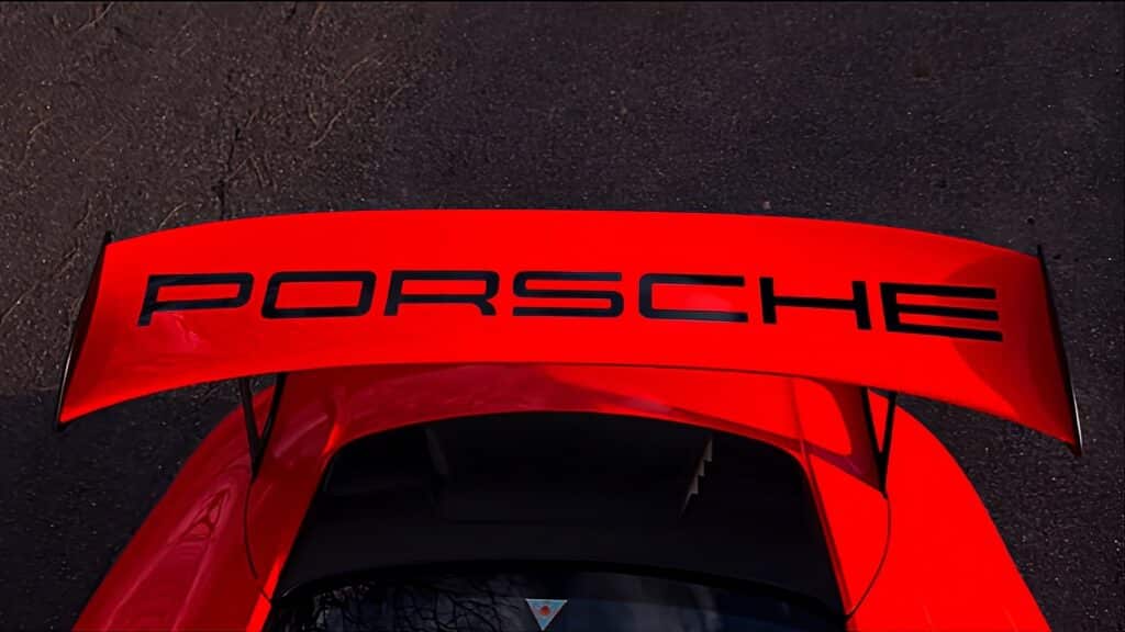 Porsche VS Drone FPV