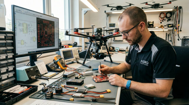 choisir composants électroniques pour les drones professionnels