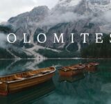 dolomites italiennes en drone fpv